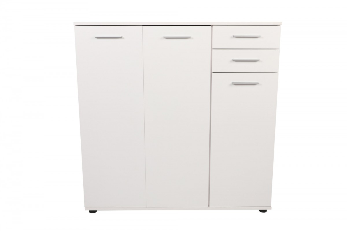 Hanah Home Botník Triah 108x108 cm bílý