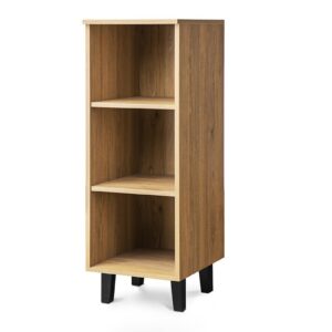 KONSIMO Regál FRISK 3 police dub černá 40 x 117 x 46 cm
