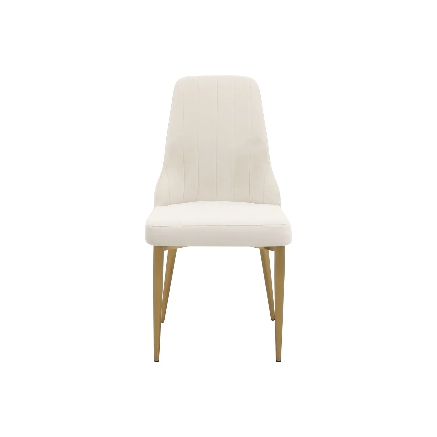 LivinHill Čalouněná jídelní židle Modig ecru/zlatá - Obrázek 2