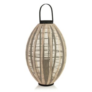 Mondex Lucerna LEVI 70 cm béžová/černá