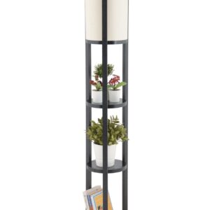 Opviq Stojací lampa Nora II černá