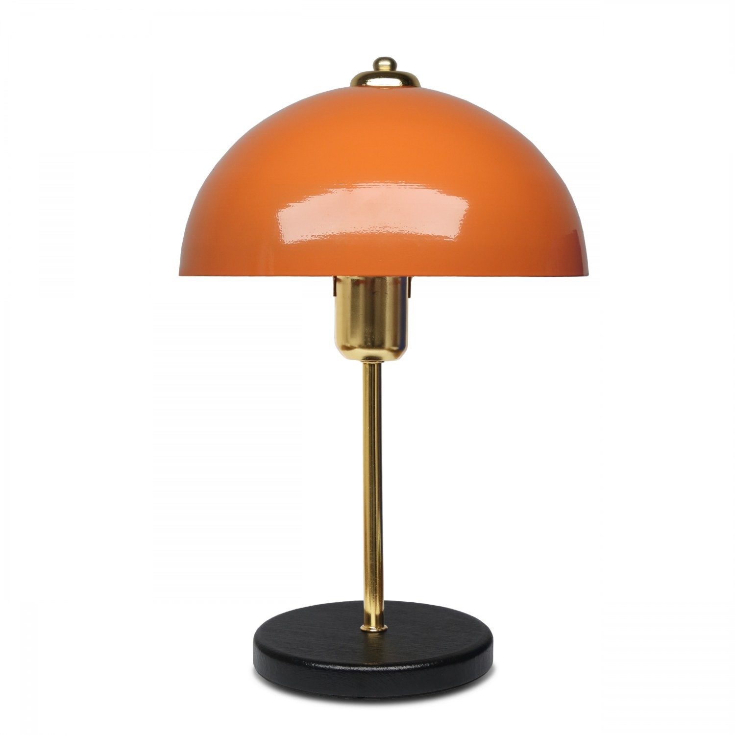 Opviq Stolní lampa Rety oranžová/zlatá