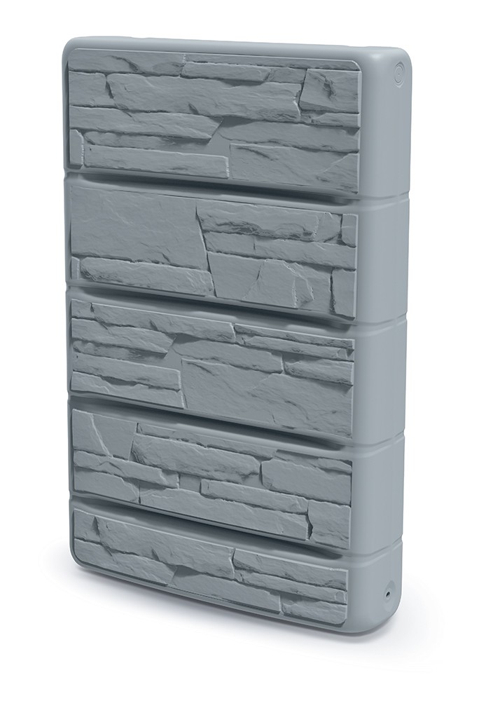Prosperplast Sud na dešťovou vodu Stone Will 400 l světle šedý