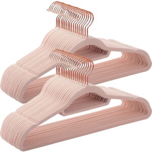 SONGMICS Ramínka na šaty růžová 45 cm 50 ks
