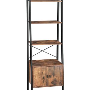 SONGMICS Regál 4 police skříňka industriální 56x172 cm