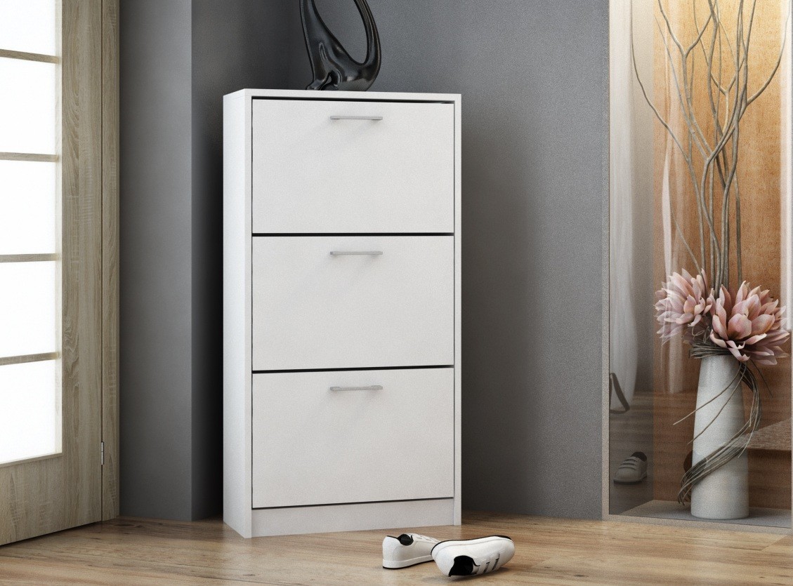TP Living Botník PAULA bílý - Obrázek 2