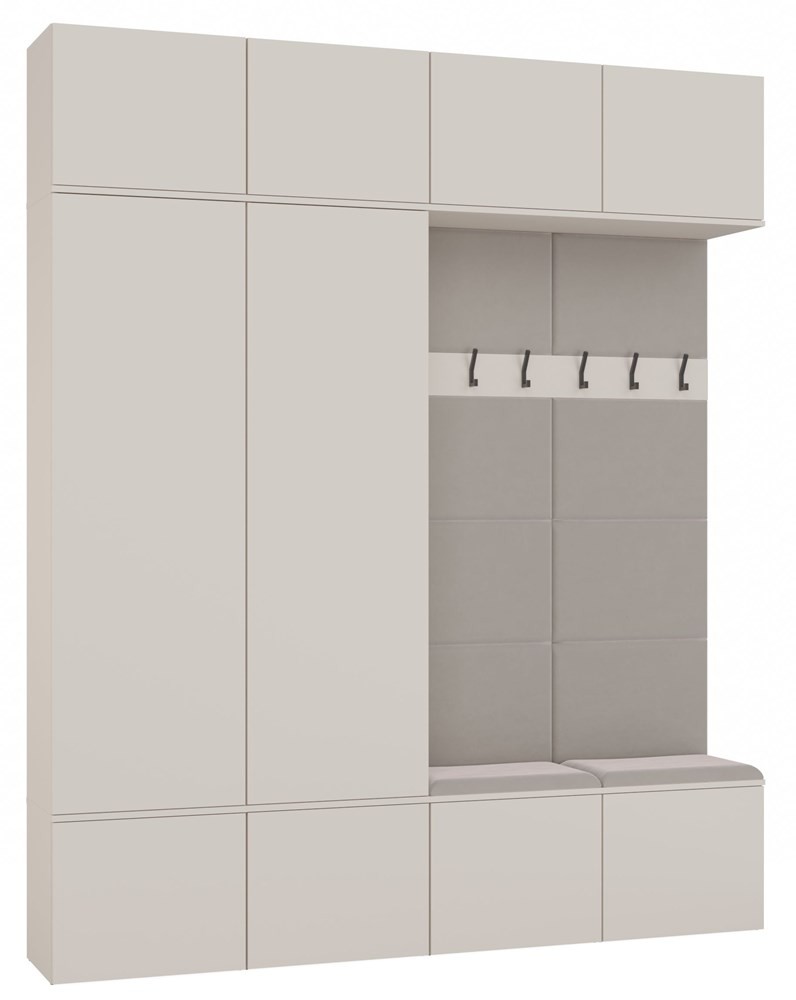 TP Living Předsíňová stěna Haga I 200 cm kašmír