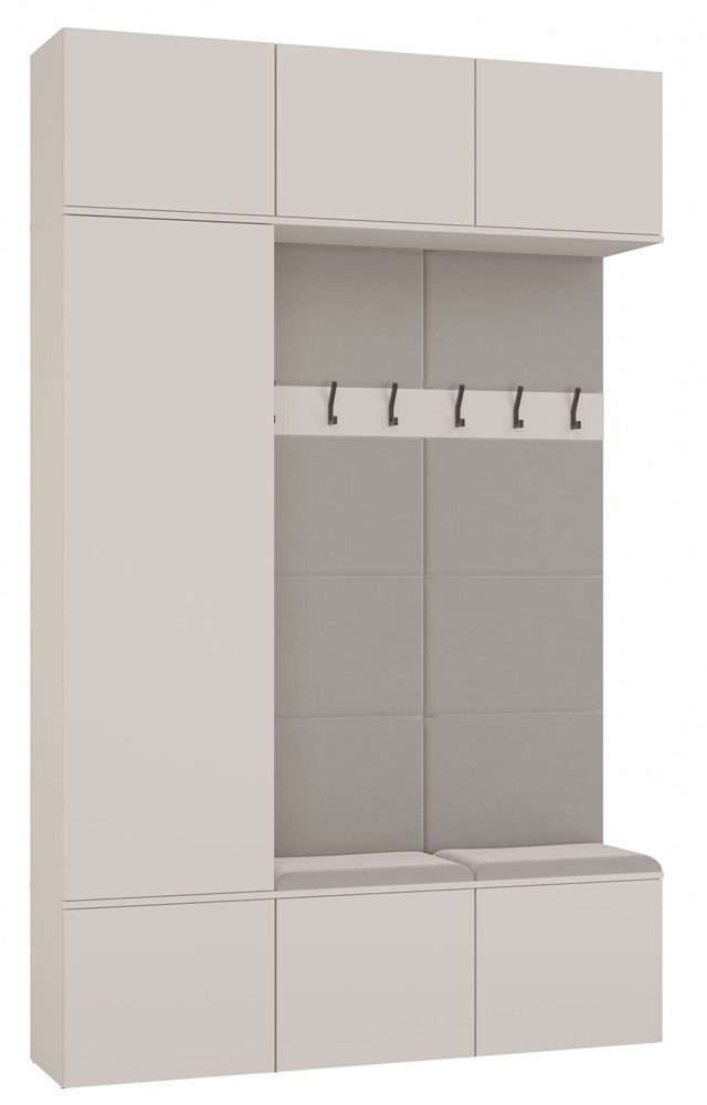 TP Living Předsíňová stěna Haga II 150 cm kašmír