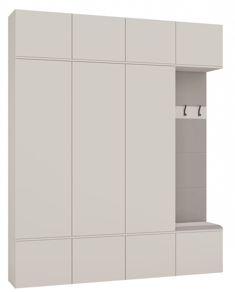 TP Living Předsíňová stěna Haga II 200 cm kašmír
