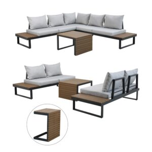 TP Living Zahradní sestava MARBELLA II šedá