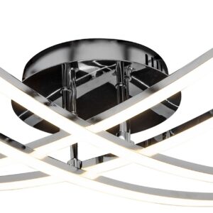 TooLight Stropní svítidlo Plafon LED Modern II stříbrné