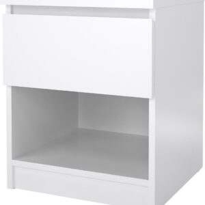 Tvilum Noční stolek Simplicitous 238 40 cm bílý lesk