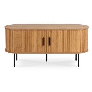Vivaldi TV stolek Trish 120 cm dub přírodní/černý