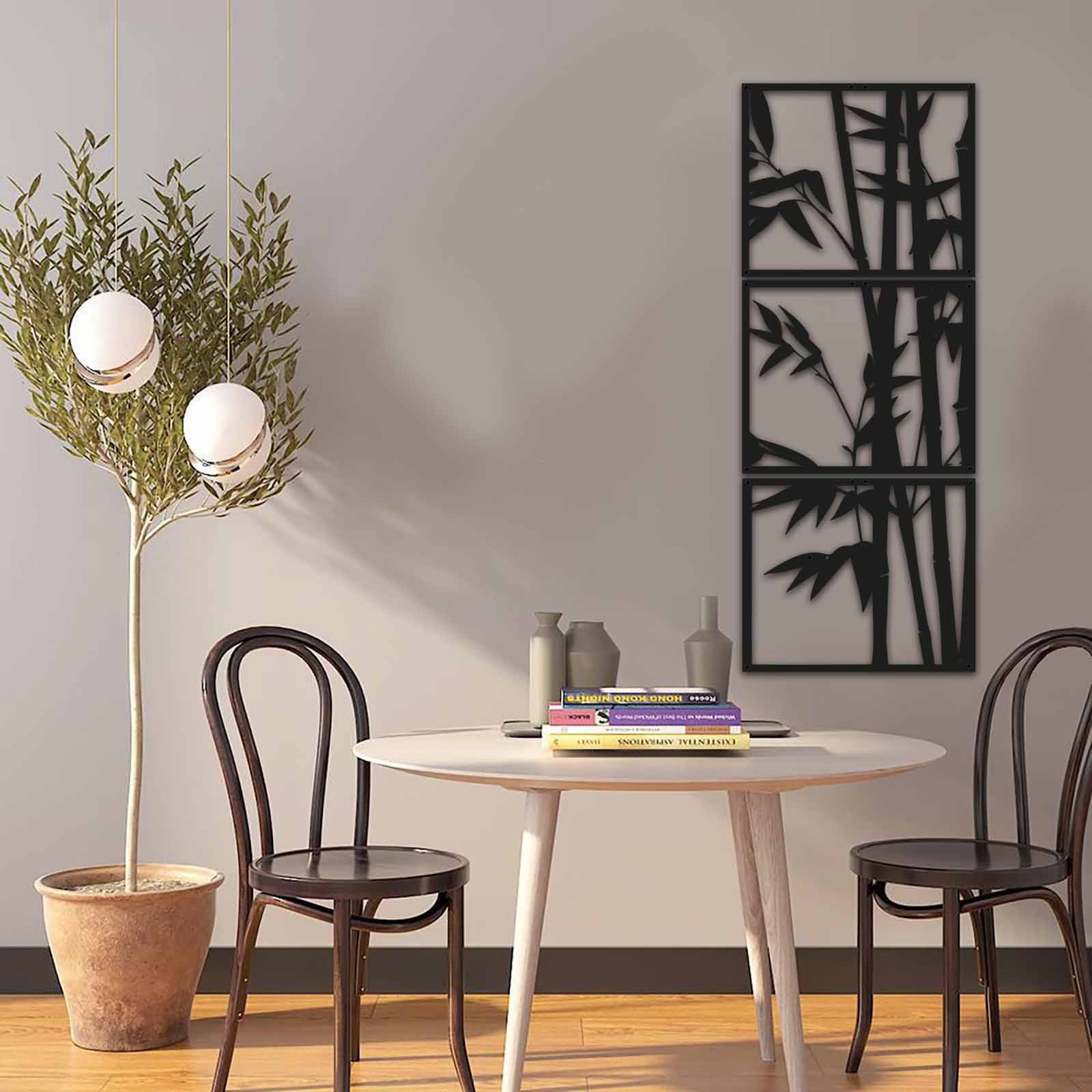 ASIR Nástěnná dekorace kov BABUS ZA OKNEM 49 x 124 cm - Obrázek 2