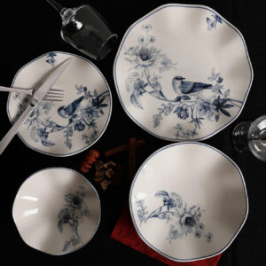 ASIR Porcelánová jídelní souprava 24 ks BIRD