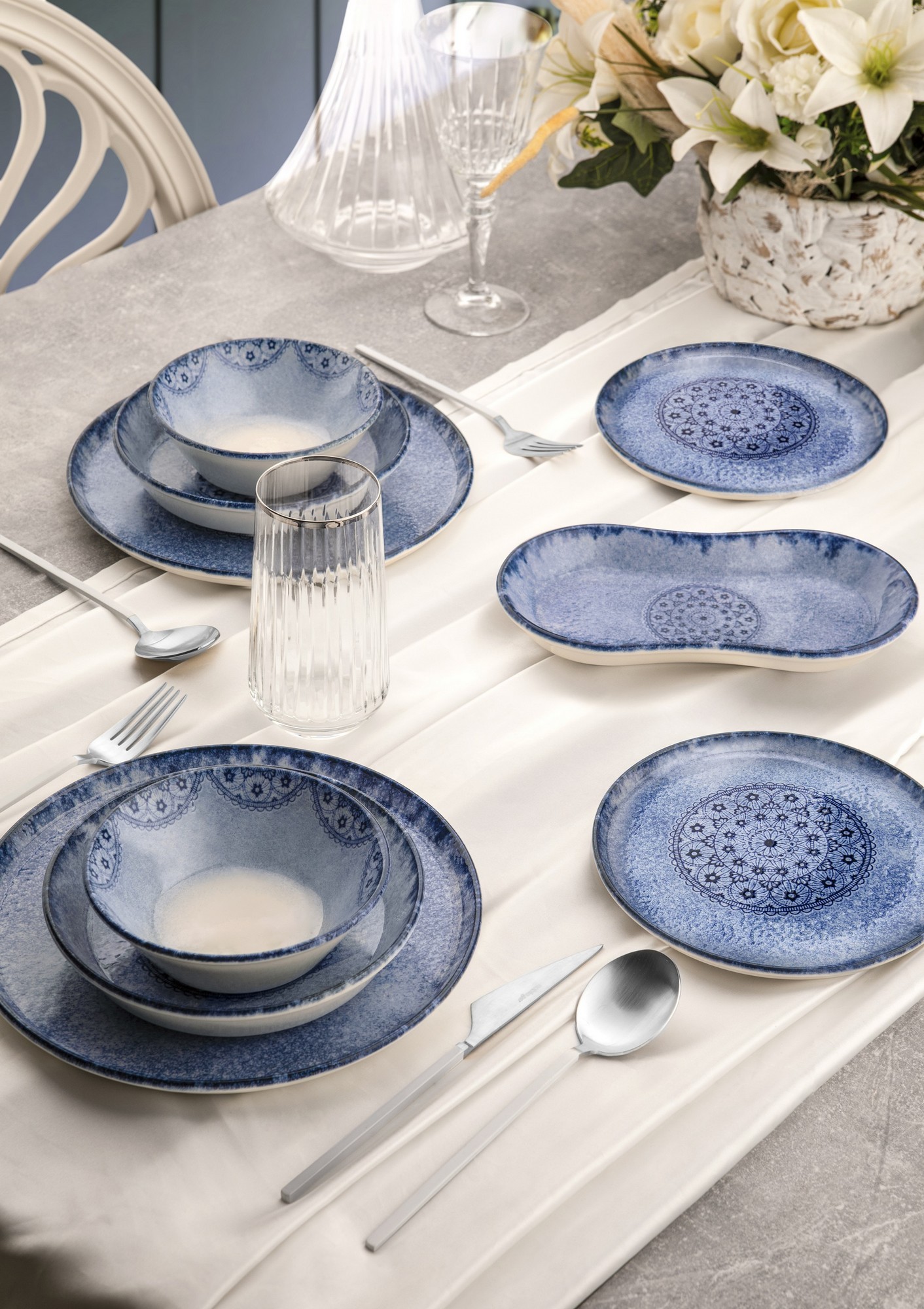 ASIR Porcelánová jídelní souprava GREEK 27 ks