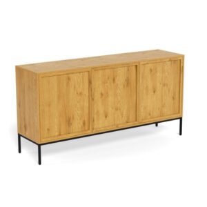 Actona Komoda Palmdale 158 cm dub divoký/černý