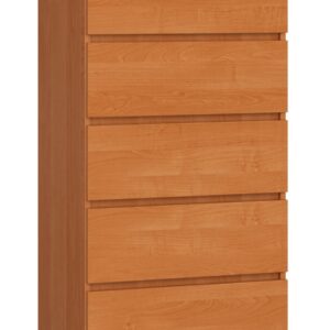 Ak furniture Komoda Kuba 60 cm - 5 šuplíků olše