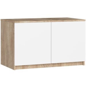 Ak furniture Nástavec na skříň Star 90 cm sonoma/bílý