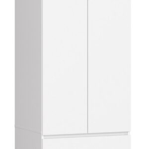 Ak furniture Šatní skříň Star 60 cm bílá