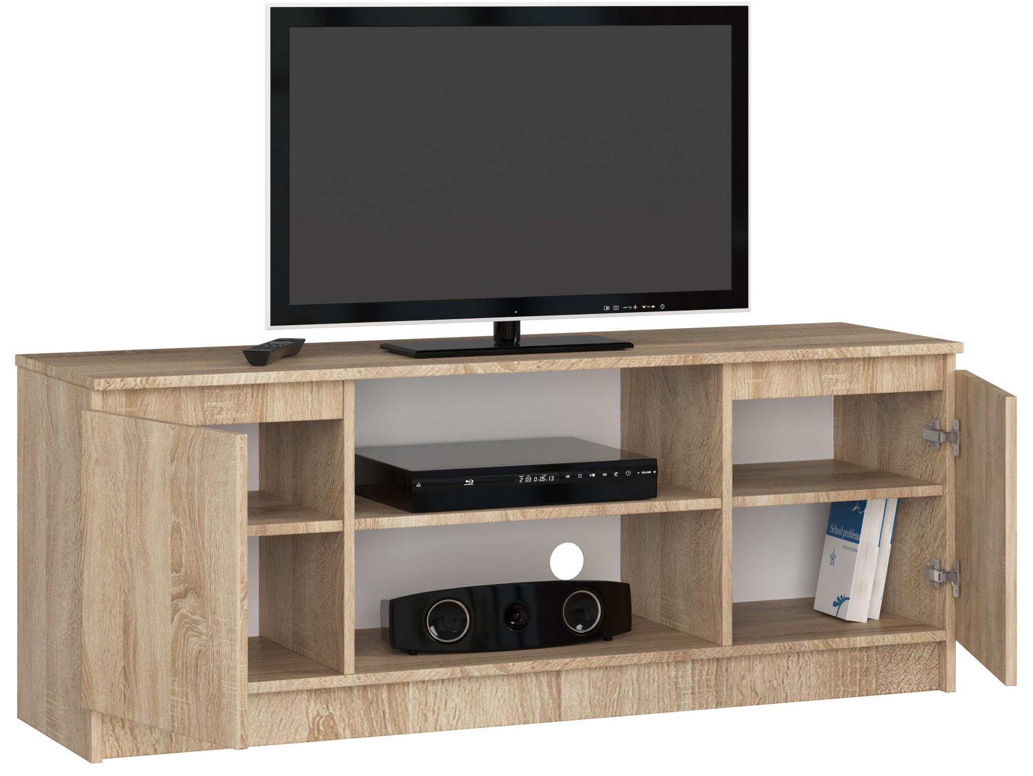 Ak furniture TV stolek Beron 140 cm sonoma - Obrázek 2
