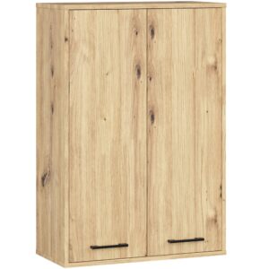 Ak furniture Závěsná koupelnová skříňka Fin W64 64 cm dub artisan