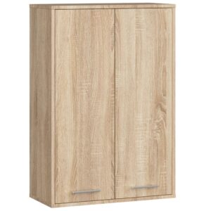 Ak furniture Závěsná koupelnová skříňka Fin W64 64 cm dub sonoma
