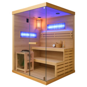BPS-koupelny Finská sauna Relax HYD-6193 140x150