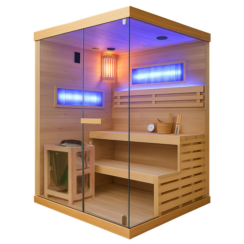 BPS-koupelny Finská sauna Relax HYD-6193 140x150