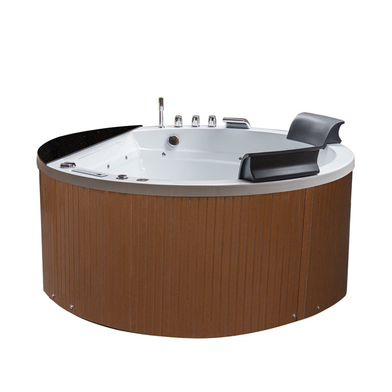 BPS-koupelny Hydromasážní vana HYD-DE916-170 170x170 s ohřevem vody