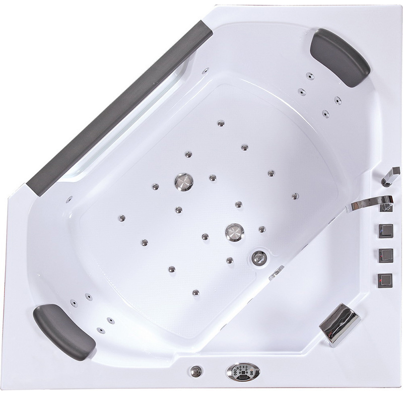 BPS-koupelny Hydromasážní vana HYD-VE643 155x155 bez ohřevu vody - Obrázek 2