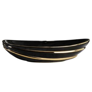 BPS-koupelny Keramické umyvadlo na desku HYD-LI-BL-GL-LN-625 62x36 cm