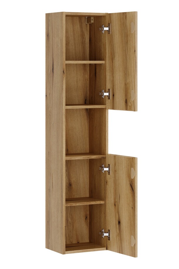 umyvadlem a skříňkami 50 cm dub coast evoke