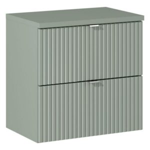 Comad Koupelnová skříňka pod deskové umyvadlo Line Reed Green 60 rákosově zelená