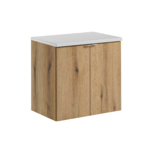Comad Koupelnová skříňka pod deskové umyvadlo Nova Oak 60 dub coast evoke/bílá