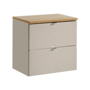 Comad Koupelnová skříňka pod deskové umyvadlo Viva Cashmere 60 kašmír/dub coast evoke