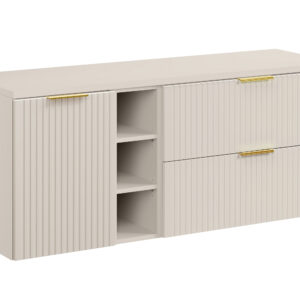 Comad Koupelnová skříňka pod deskové umyvadlo set Adel Cashmere 140 kašmír