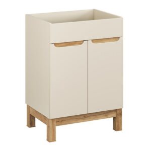 Comad Skříňka pod umyvadlo Bali 2D 60 cm kašmír/dub wotan