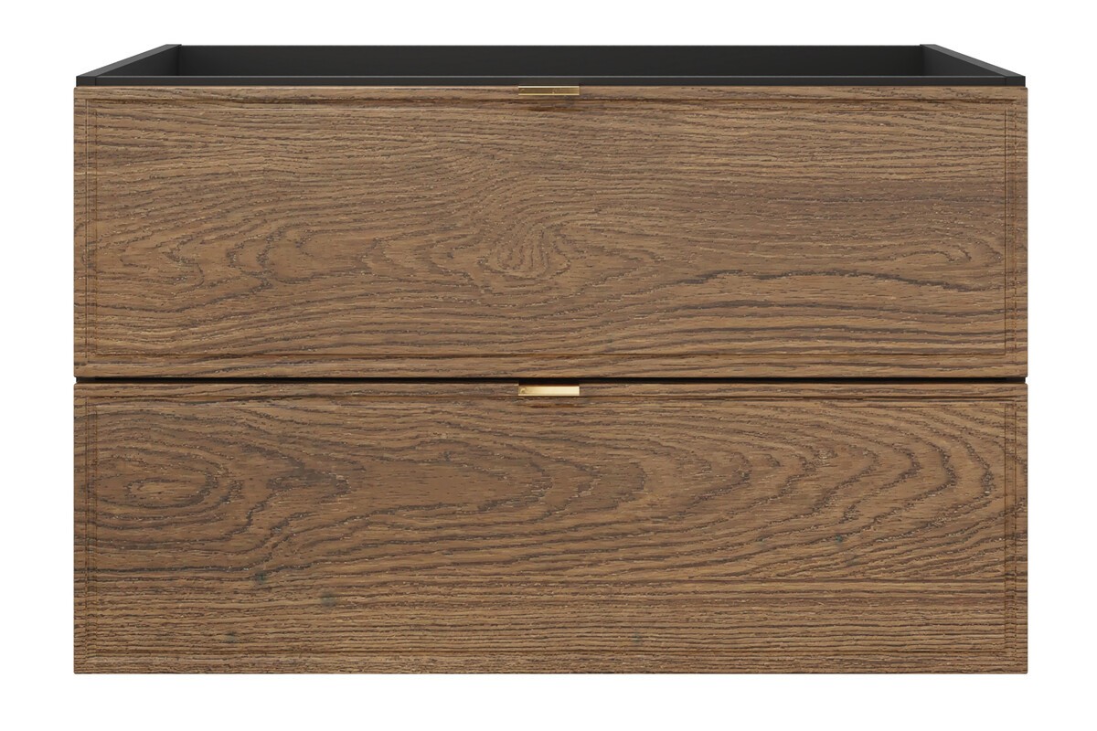 Comad Skříňka pod umyvadlo Talia Casella 80 cm černý mat/dub casella - Obrázek 2