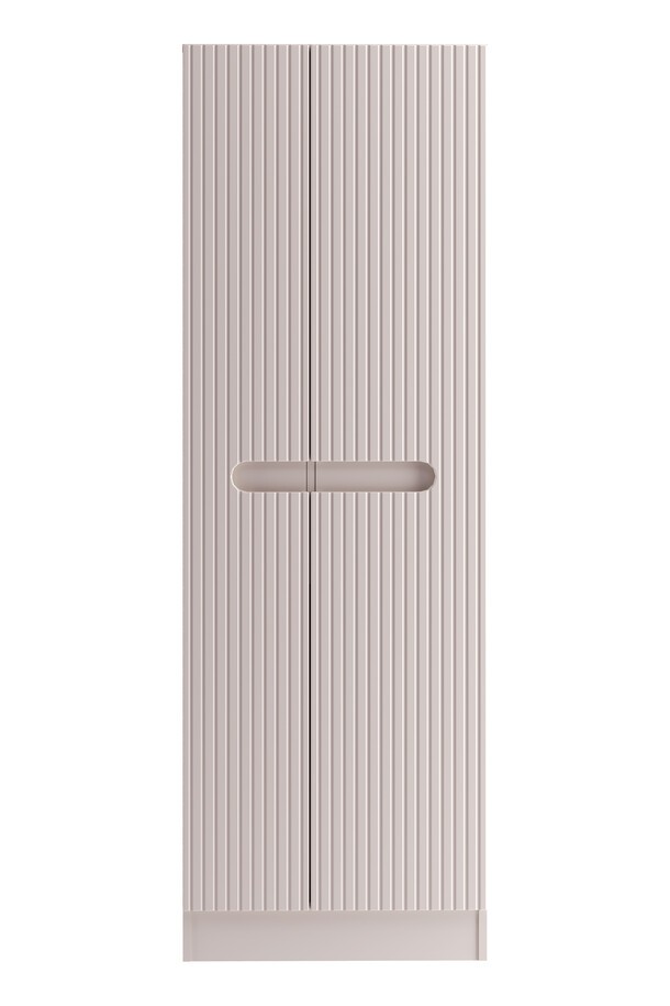 Comad Vysoká volně stojící koupelnová skříňka Nova Cashmere 80-60-2D kašmírová - Obrázek 2
