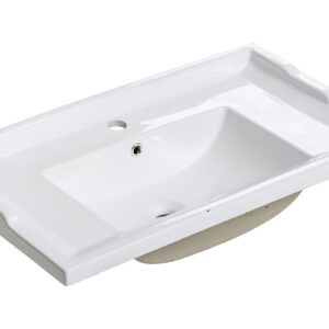 Comad Zápustné umyvadlo Retro 80 cm bílé