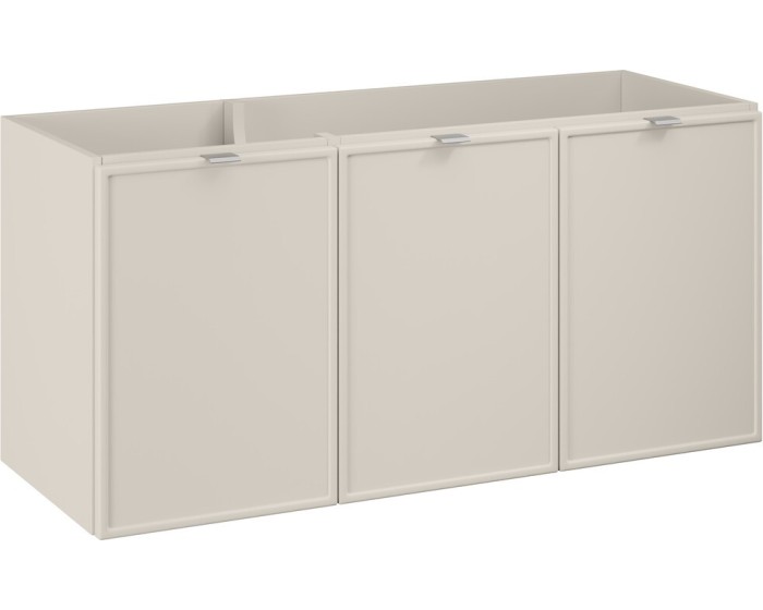 Comad Závěsná skříňka Bella Cashmere Nika s deskou a umyvadlem 140 cm kašmírová/dub artisan - Obrázek 2