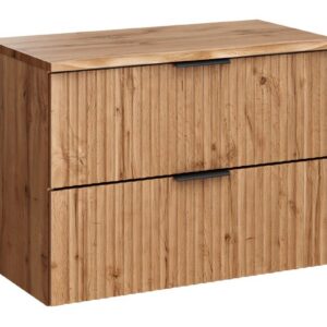 Comad Závěsná skříňka Casad Nature s deskou 80 cm dub wotan
