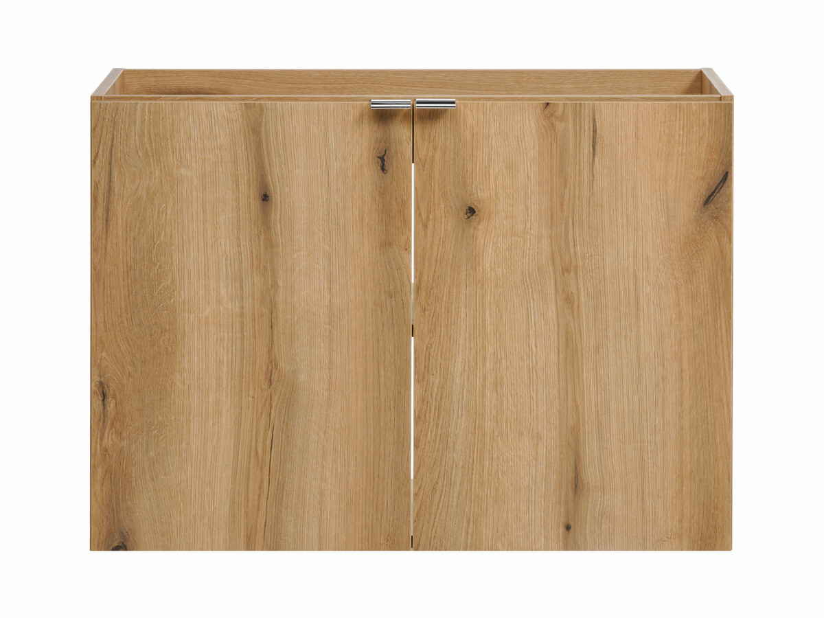 Comad Závěsná skříňka Nova Oak I se zápustným umyvadlem 80 cm dub coast evoke - Obrázek 2