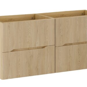 Comad Závěsná skříňka pod umyvadlo Nordic 120 cm dub cremona