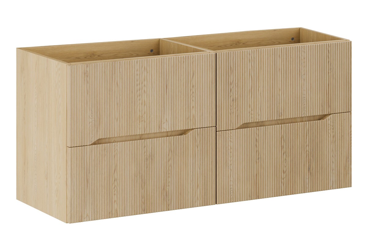 Comad Závěsná skříňka pod umyvadlo Nordic 120 cm dub cremona