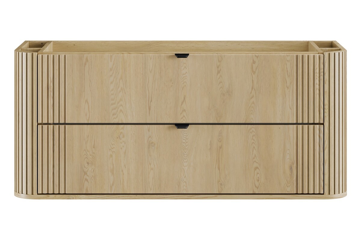 Comad Závěsná skříňka pod umyvadlo Ovalia 120 cm dub Cremona - Obrázek 2
