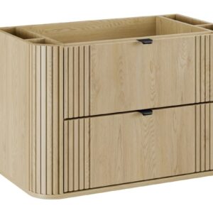 Comad Závěsná skříňka pod umyvadlo Ovalia 80 cm dub Cremona