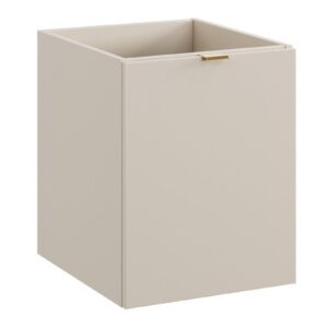 Comad Závěsná umyvadlová skříňka Dalia Cashmere 81-40-1DK 40 cm s košem na prádlo kašmírová