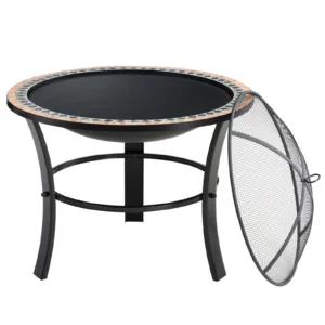 DB Garden Zahradní ohniště Porter 76 cm černé
